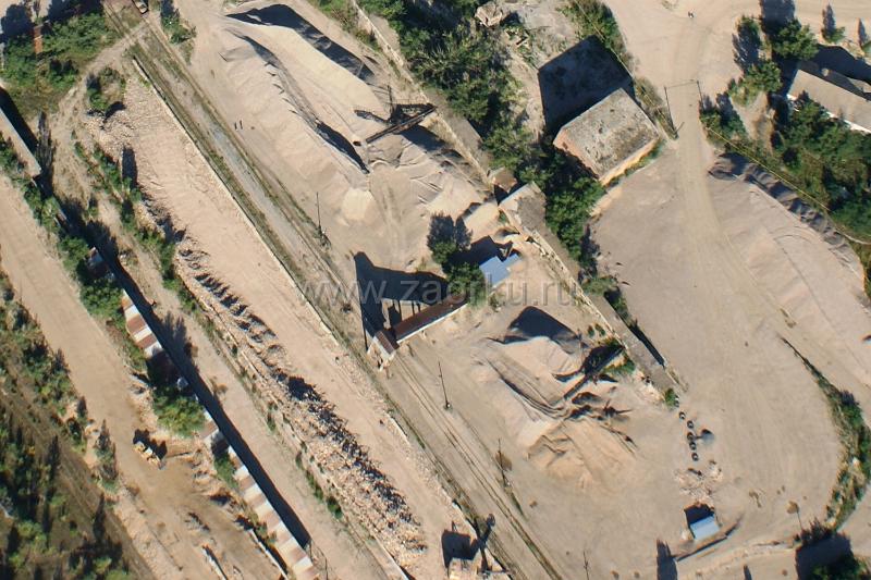 Весовая, погрузка щебня.