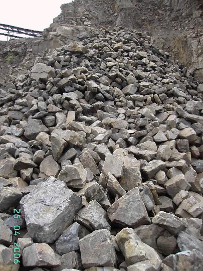 Карьер. Бутовый камень