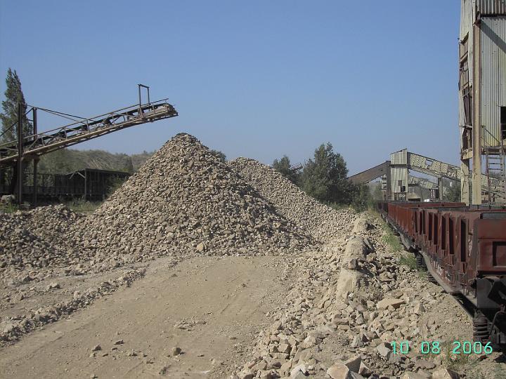 Погрузка. Бутовый камень  