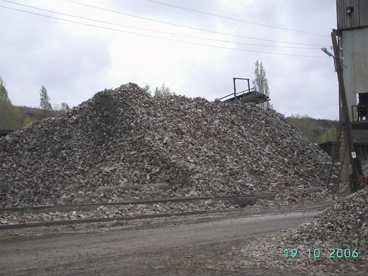Погрузка. Бутовый камень
