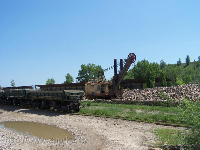 Погрузка. ЭКГ-5. Думпкары.