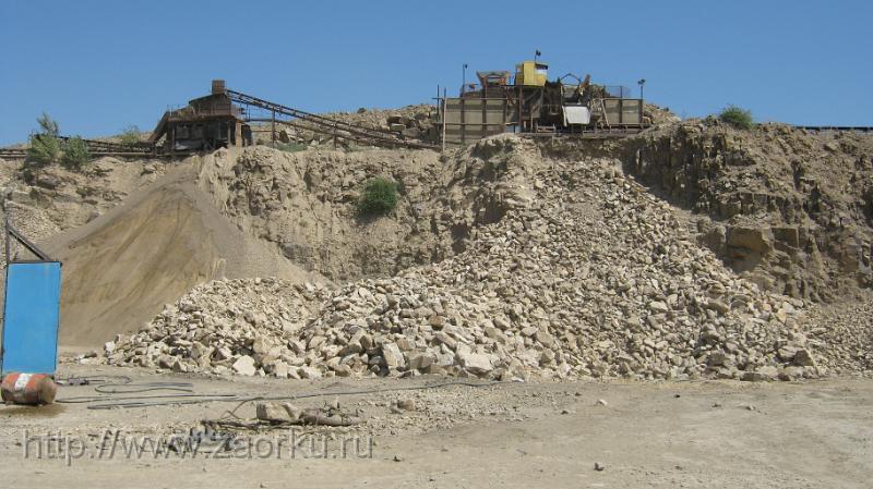 Карьер. Грохот. Бутовый камень. Отсев.