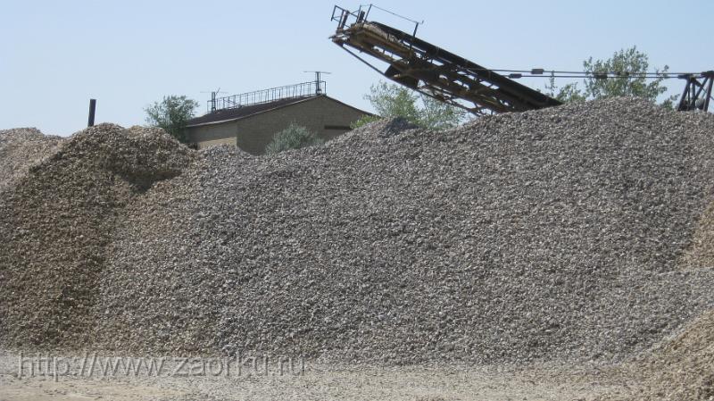 Погрузка. Склад готовой продукции. Щебень фр.20-40.
