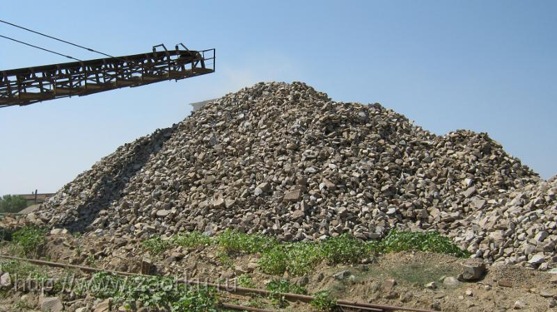 Бутовый камень фр.150-350. Погрузка.
