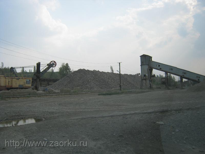 ЭКГ-5 на погрузке бутового камня.