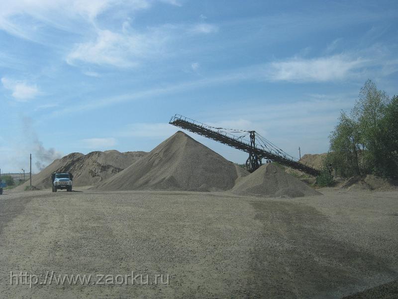 Погрузка. Щебень.