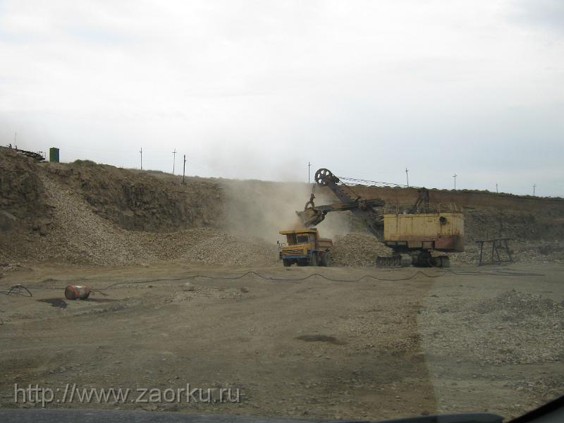 Карьер. Погрузка Белаза