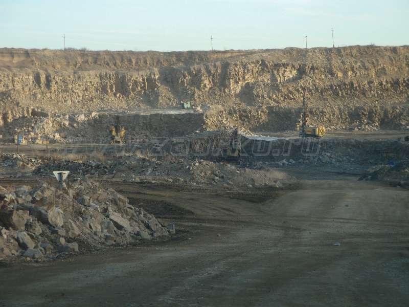 Карьер. ЭКГ-5, СБШ-250